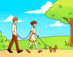 Promener un chien